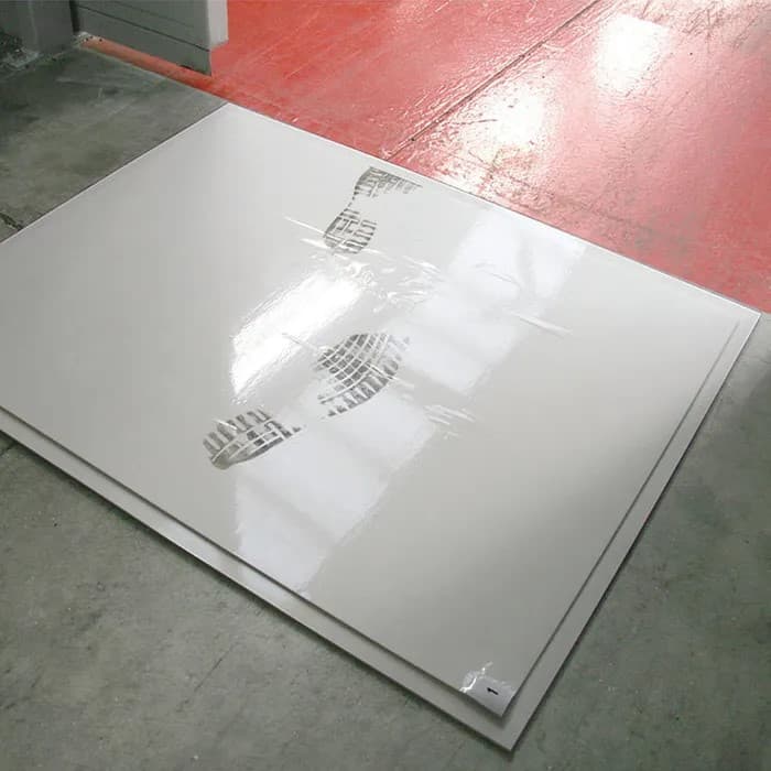 Alfombra Faru higiénica azul | 0,45x1,17m (4 ud x 3 láminas) (Ref. KBFAF140AZ) - Vista 4 Equipamento JCR