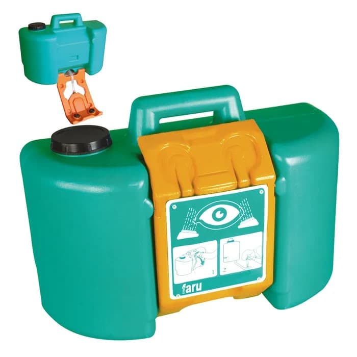 Lavaojos portátil Faru C396 (Ref. OFA000C396) - Equipamento de Proteção Individual JCR