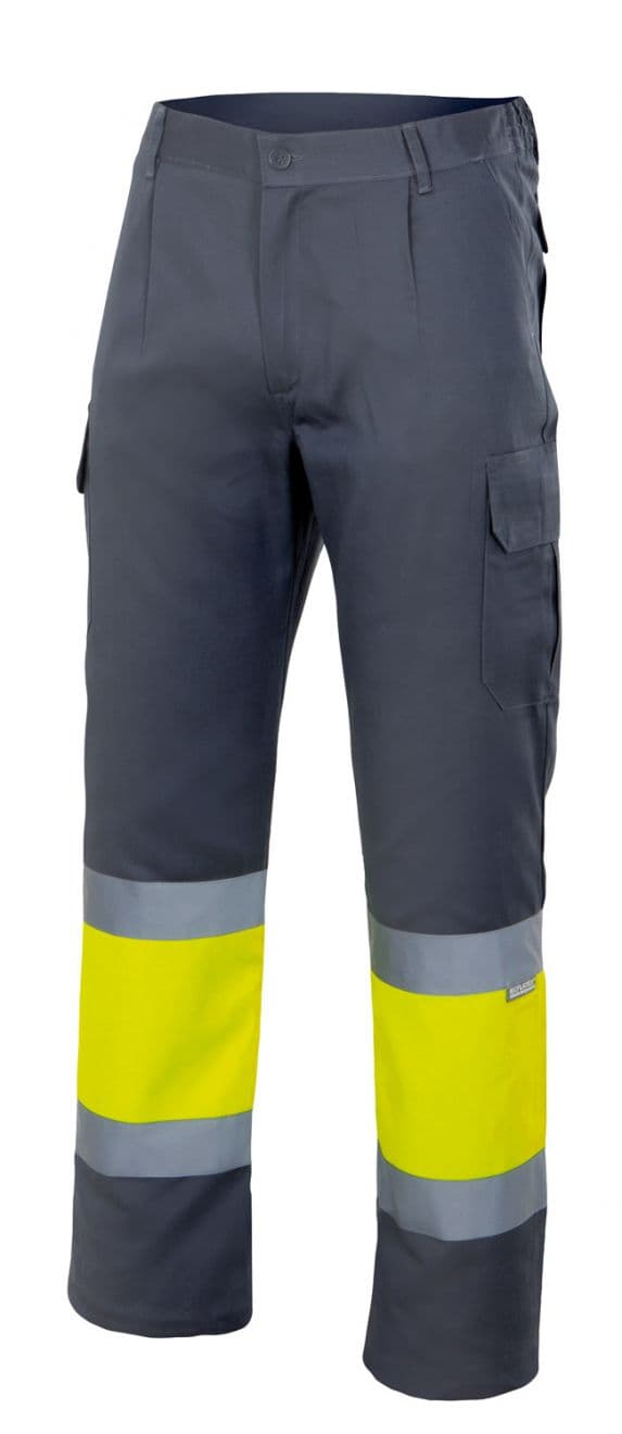 Pantalón Velilla bicolor alta visibilidad (Ref. VLVL000157) - Vista 2 Equipamento JCR