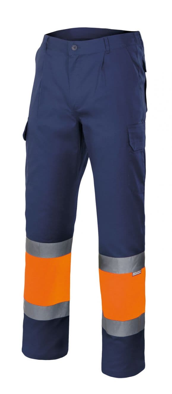 Pantalón Velilla bicolor alta visibilidad (Ref. VLVL000157) - Vista 8 Equipamento JCR
