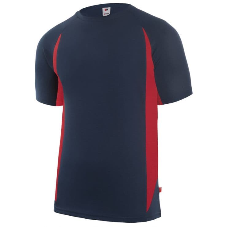 Velilla 105501 Two-Tone Technical T-shirt (Ref. VXVL105501) - Vista 13 Equipamento JCR