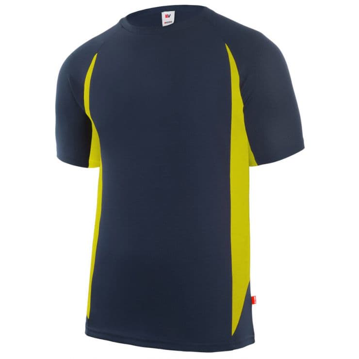 Velilla 105501 Two-Tone Technical T-shirt (Ref. VXVL105501) - Vista 15 Equipamento JCR