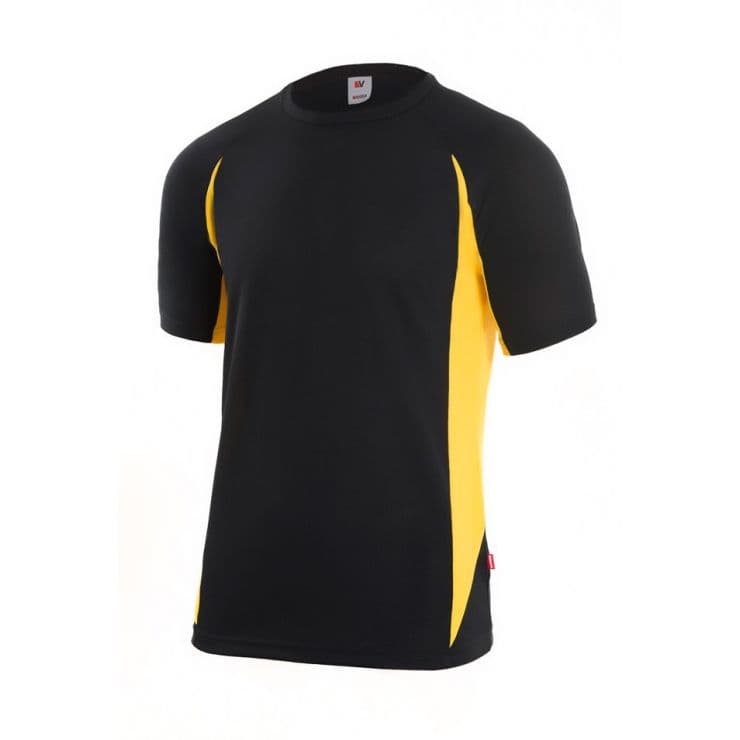 Velilla 105501 Two-Tone Technical T-shirt (Ref. VXVL105501) - Vista 4 Equipamento JCR
