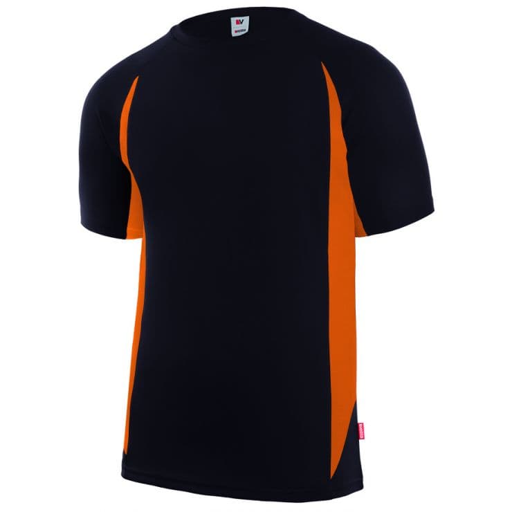 Velilla 105501 Two-Tone Technical T-shirt (Ref. VXVL105501) - Vista 5 Equipamento JCR