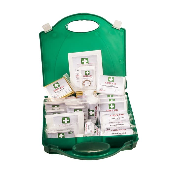 Kit de primeros auxilios Portwest FA12 | para empresas (Ref. KXPW00FA12) - Equipamento de Proteção Individual JCR