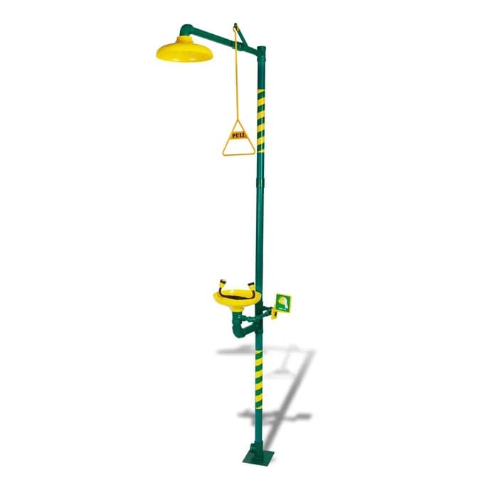 Duche e Lava-olhos Faru C750 Basic pedestal (Ref. OFA000C750) - Equipamento de Proteção Individual JCR