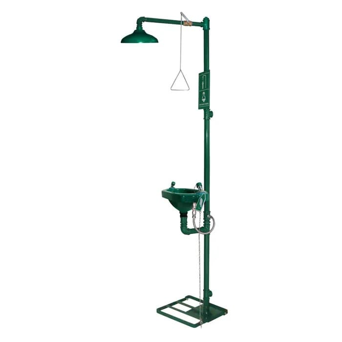 Ducha y Lavaojos Faru TR750 con pedal (Ref. OFA00TR750) - Equipamento de Proteção Individual JCR