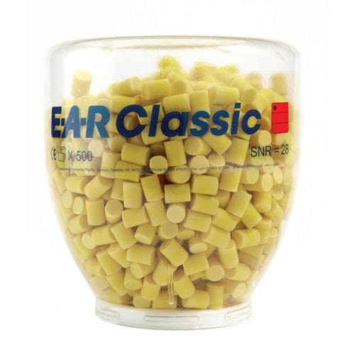 Botella dispensadora de tapones Ear Classic (500p) (Ref. PEA001001) - Equipamento de Proteção Individual JCR