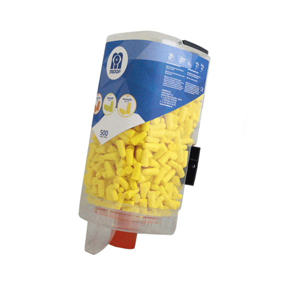 Dispensador Medop para tapones auditivos (Ref. PMD912047) - Equipamento de Proteção Individual JCR
