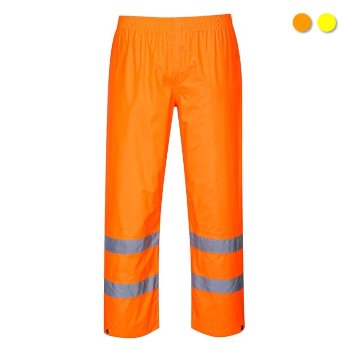 Calças de chuva AV Portwest H441 (Ref. VLPW00H441) - Equipamento de Proteção Individual JCR