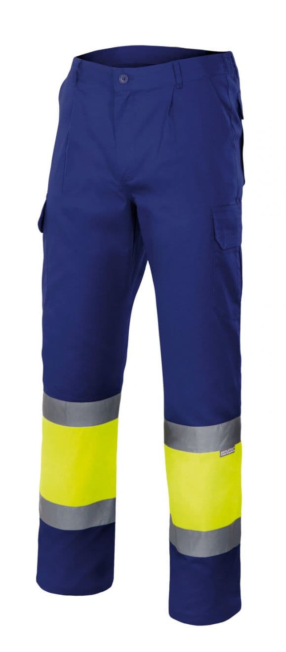 Pantalón Velilla bicolor alta visibilidad (Ref. VLVL000157) - Equipamento de Proteção Individual JCR